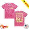 kenny Fontaines Dc Merch Store Romance Tracklist Pink Crystal Dye T Shirtaa