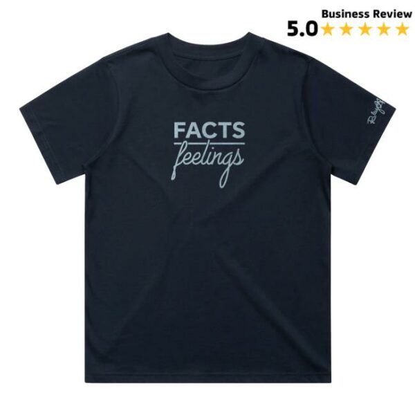 Tpusa Merch Store Fact Over Feelings T-Shirt