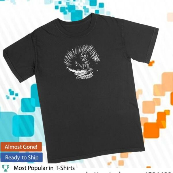 Dead Air Store Merch Quannnic Cooked Black Tee