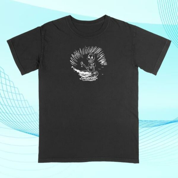 Dead Air Store Merch Quannnic Cooked Black Tee