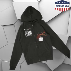 Dead Air Store Merch Quannnic Get Well Soon Black Zip Hoodie
