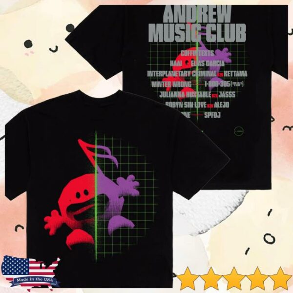 Andrew Miami Store Merch Amc ’25 Black Tee