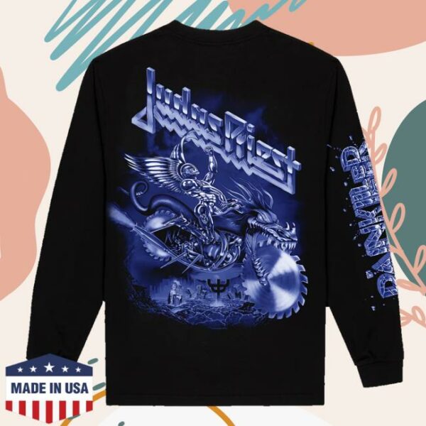 Judas Priest Store Merch Shop Painkiller Album Long Sleeve Tee