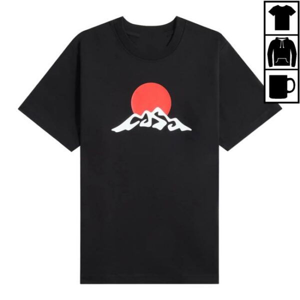 Kith Store Merch Casablanca Montagne White Snow Printed Tee