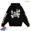 Hirefirefire Store Merch Fire Hoodie White Logo Hoodie