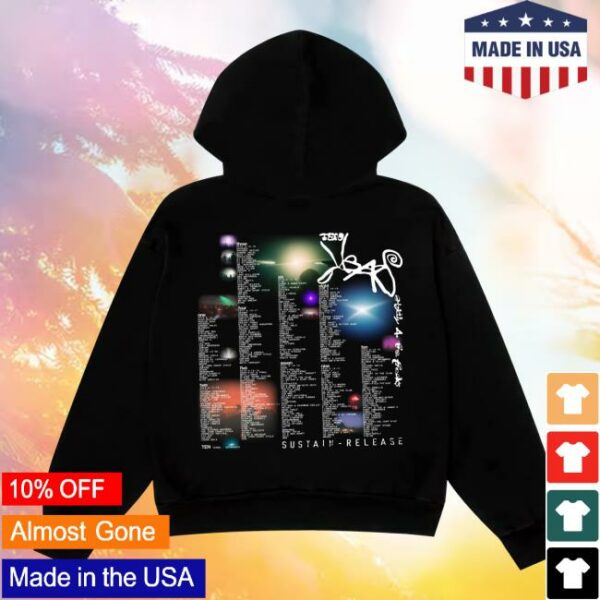 Sustain-Release Store Merch Year Ten Zip Hoodie