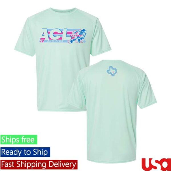 Acl Music Festival Merch Store Run Club Skeleton Performance Tee