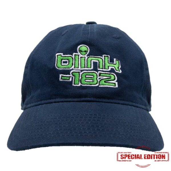 Online Ceramics Merch Store Blink-182 Alien Hat Navy