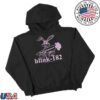 kenny Online Ceramics Merch Store Blink 182 Bunny Logo Black Hoodiea