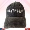 kenny Hathors Store Merch Clouds Washed Out Baseball Cap Black