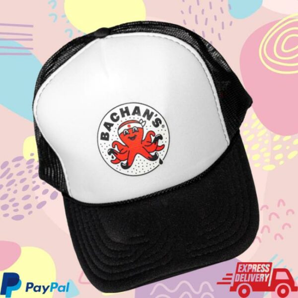 Bachans Store Merch Circle Octo Trucker Hat