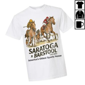 Barstool Sports Store Merch Saratoga X Barstool Sports Classic Tee
