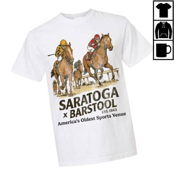 Barstool Sports Store Merch Saratoga X Barstool Sports Classic Tee