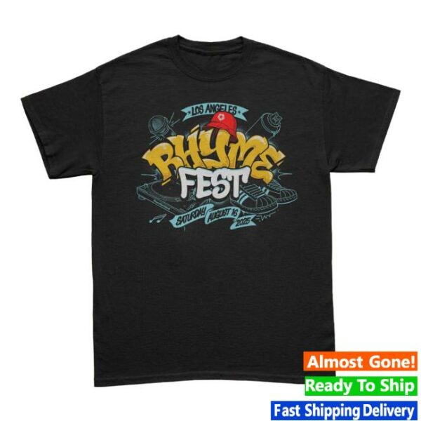 Rhyme Fest Merch Store Rhyme Fest La Rfx Tribal Logo Collab Shirt