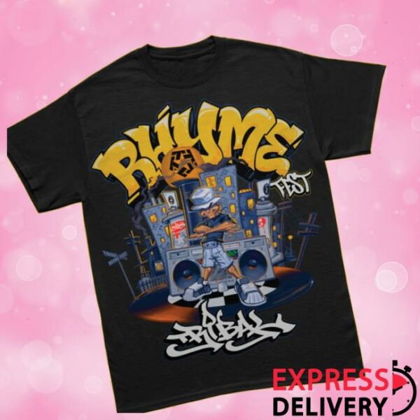 Rhyme Fest Merch Store Rf X Tribal B•Boy Collab Shirt