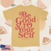 kenny theo von store merch be good to yourself mustard tee