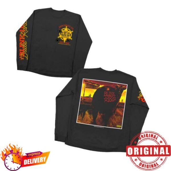 Online Ceramics Merch Strore Blink-182 Dude Ranch Off-Black Longsleeve Tee