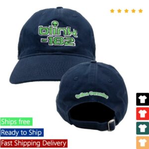 Online Ceramics Merch Strore Blink-182 Alien Hat Navy