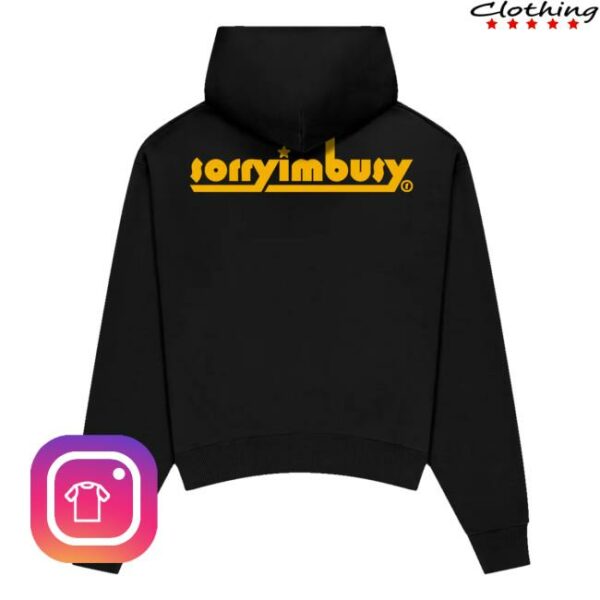 Sorryimbusy Merch Store Polaris Hoodie Black