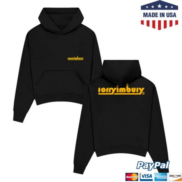 Sorryimbusy Merch Store Polaris Hoodie Black