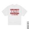 Sorryimbusy Merch Store Skyline T-Shirt Off Black