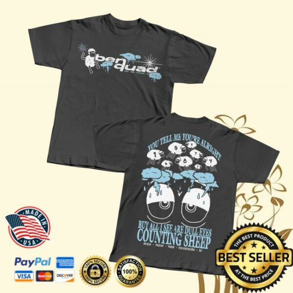 Pure Noise Merch Store Ben Quad Sheep Pepper Tee