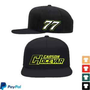 Spire Motorsports Shop Merch 77 Carson Hocevar Flat Bill Hat 2025
