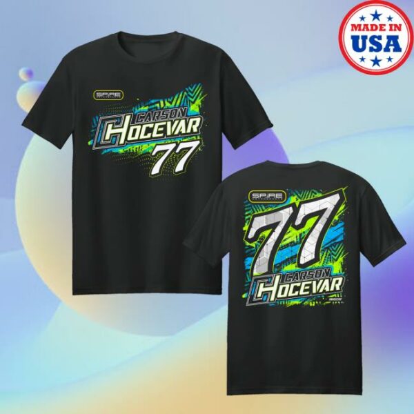 Spire Motorsports Shop Merch 77 Carson Hocevar Lifestyle T-Shirt 2025