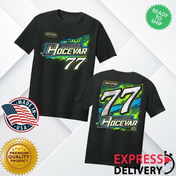 Spire Motorsports Shop Merch 77 Carson Hocevar Lifestyle T-Shirt 2025