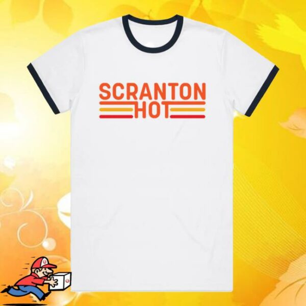 Audacy Podcast Merch Store Scranton Hot Ringer Tee