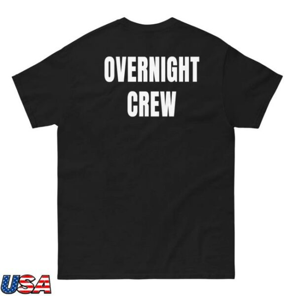 Ireland Boys Merch Store Overnight Crew Black Tee