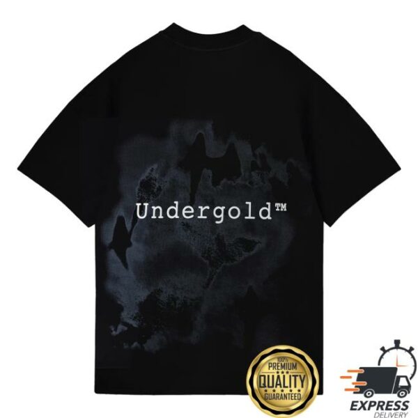 Undergold Merch Store The Path Birds Tshirt Black