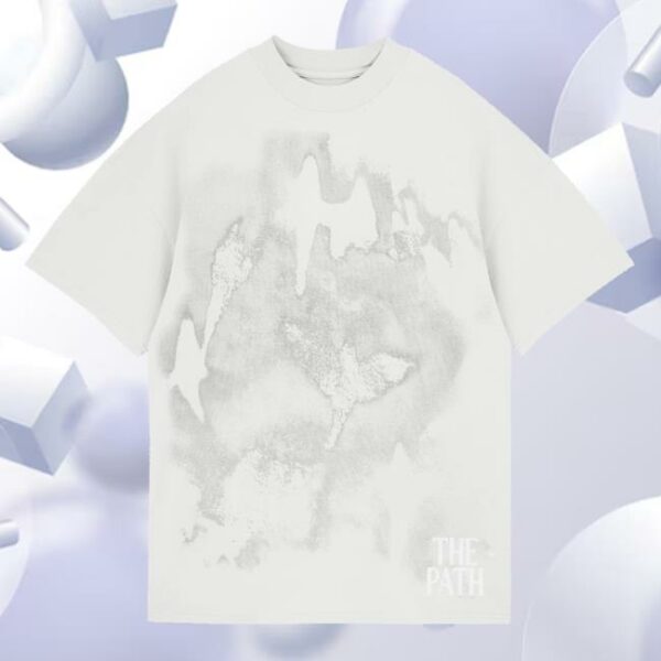 Undergold Merch Store The Path Birds Tshirt White