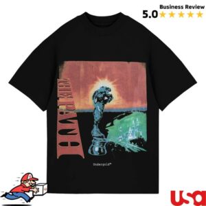 Undergold Merch Store The Path Dawn Tshirt Black