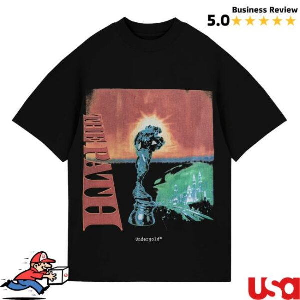 Undergold Merch Store The Path Dawn Tshirt Black