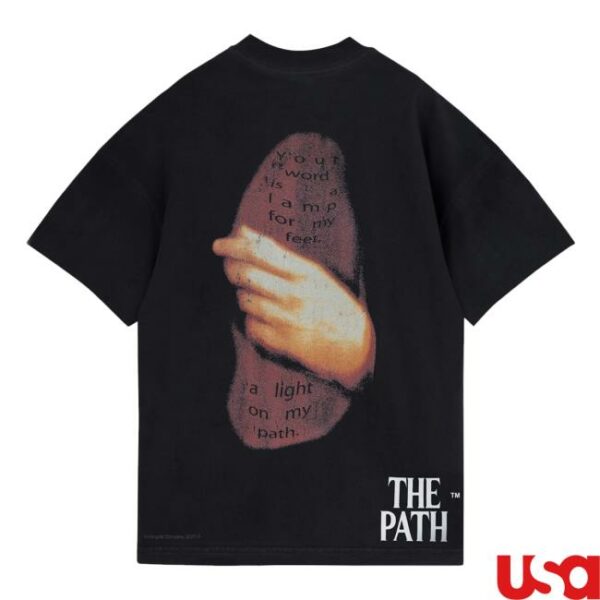 Undergold Merch Store The Path Signum Tshirt Vintage Black