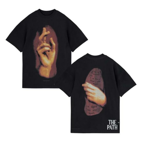 Undergold Merch Store The Path Signum Tshirt Vintage Black