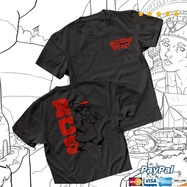 Red Clay Strays Store Merch Red Clay Strays Tour Chicago Night 1 25′ T-Shirt