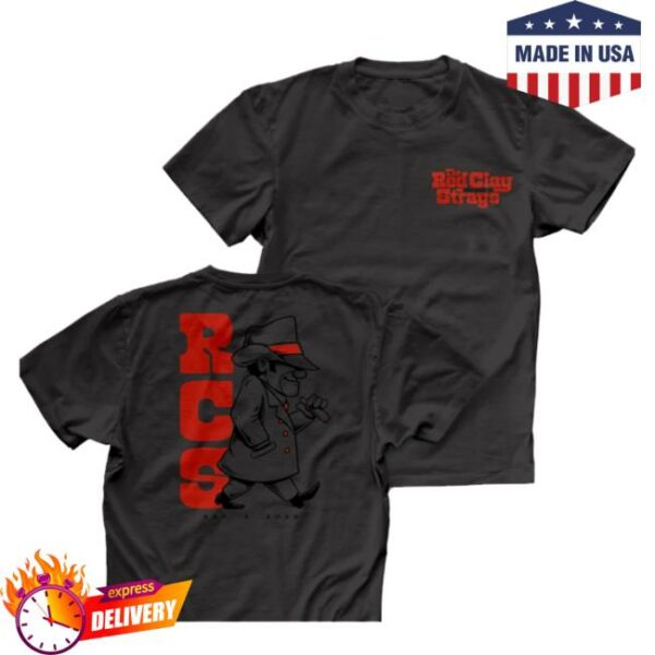 Red Clay Strays Store Merch Red Clay Strays Tour Chicago Night 1 25′ T-Shirt