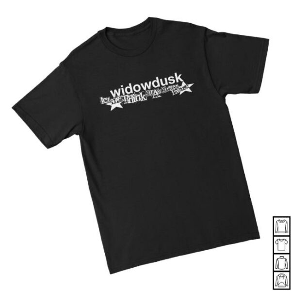 Widowdusk Merch Store Another Excuse Black Tee