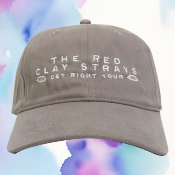 Red Clay Strays Store Merch Red Clay Strays Tour Get Right Tour Dad Hat