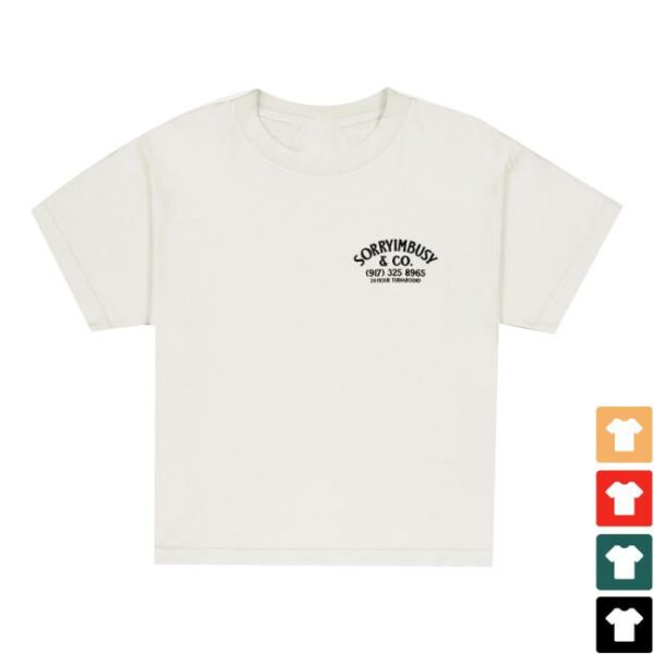 Sorryimbusy Store Merch 24-Hour Wide T-Shirt