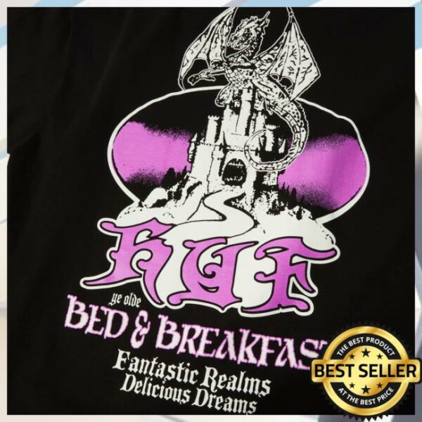 Hufworldwide Store Merch Bed And Breakfast T-Shirt