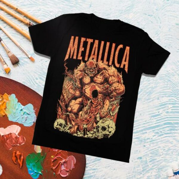 Metallica Merch Store Hero Of The Day Poster Art T-Shirt