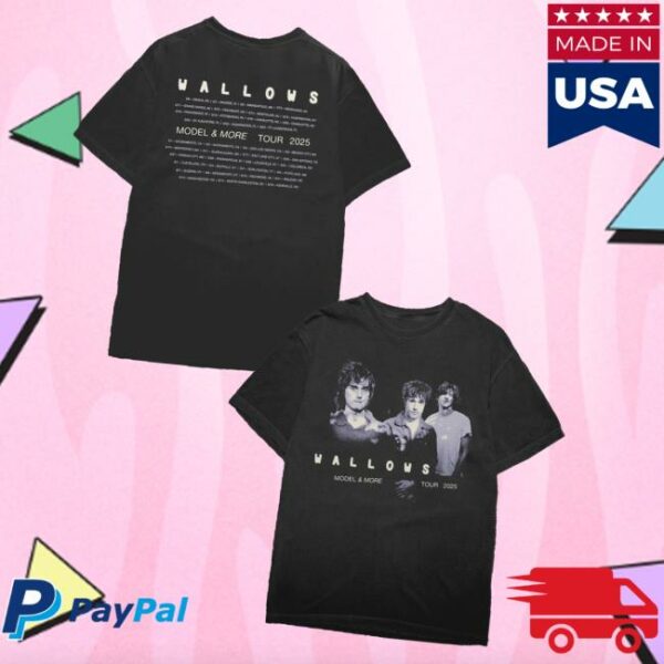 Wallows Music Merch Store Photo Tour Tee