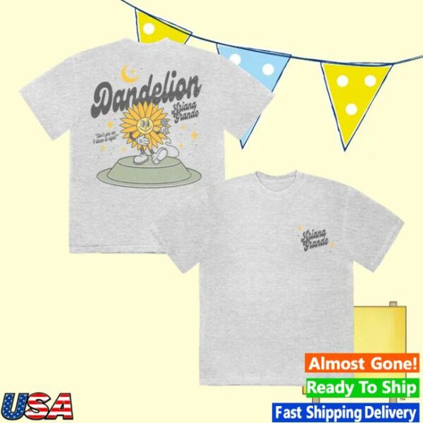 Ariana Grande Merch Store Dandelion T-Shirt