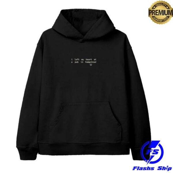 Ariana Grande Merch Store Hampstead Hoodie Black