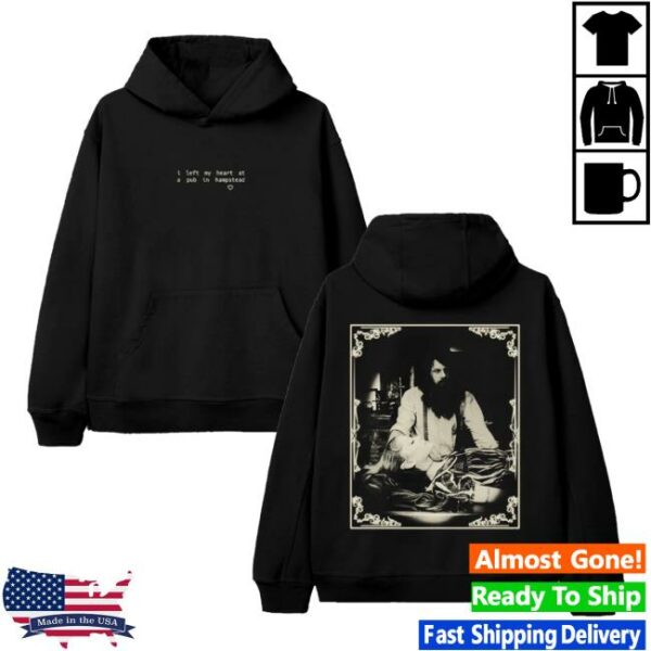 Ariana Grande Merch Store Hampstead Hoodie Black