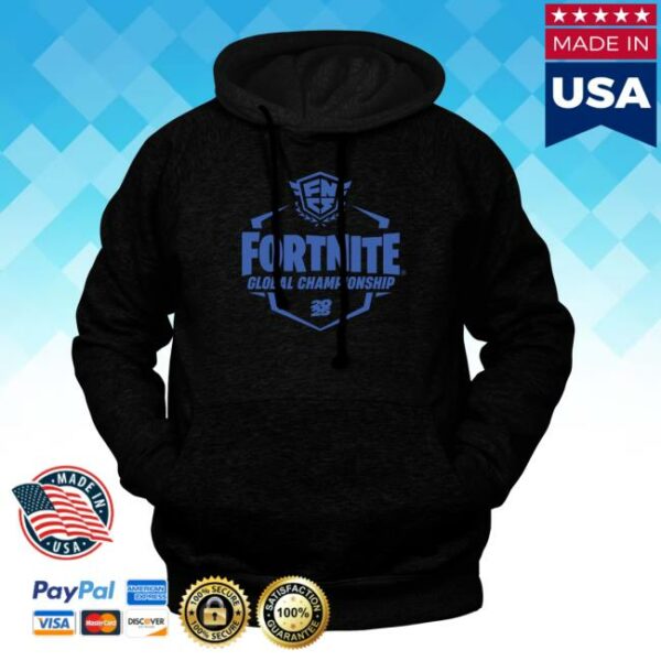 Blast Tv Store Merch 2025 Fncs Global Championship Black Hoodie