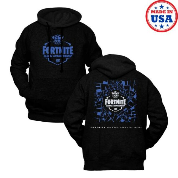 Blast Tv Store Merch 2025 Fncs Global Championship Black Hoodie